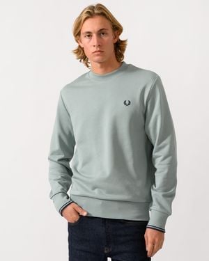 Fred Perry Crew Neck Sweatshirt - Grey