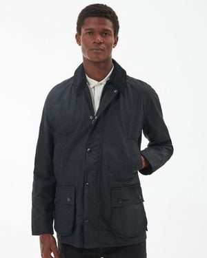 Barbour Ashby Wax Jacket - Blue