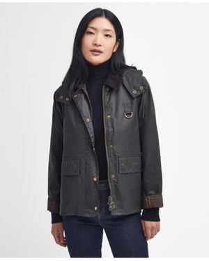 Barbour Avon Wax Jacket - Blue