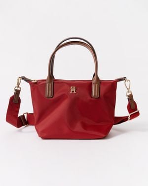 Tommy Hilfiger Popette Mini Tote Bag - Red