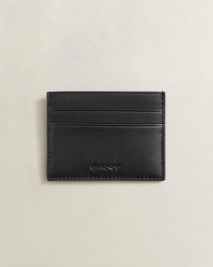 GANT Leather Card Holder - Black