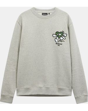 Barbour X Mul Crewneck Sweatshirt - Grey