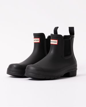 HUNTER Original Chelsea Boots - Black