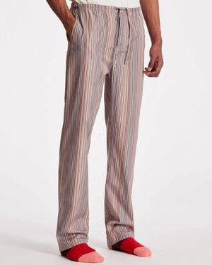 Paul Smith Signature Stripe Pyjama Bottoms - Pink