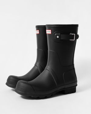 HUNTER Original Short Wellies - Black