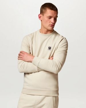 Belstaff Logo Sweatshirt - Natural