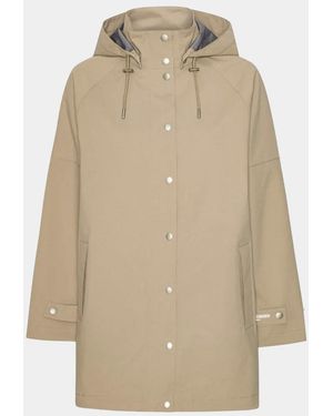Ilse Jacobsen Gentle Rain Raglan Raincoat - Natural