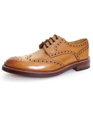 Oliver Sweeney Saunders Mens Brogue - Brown