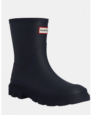HUNTER Downpour Short Boot - Blue