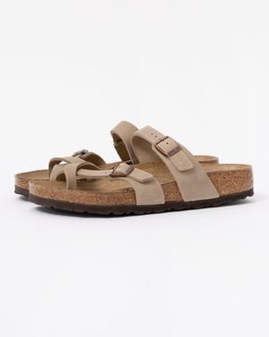 Birkenstock Mayari Oiled Nubuck Sandals - White