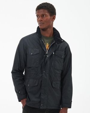 Barbour Sapper Wax Jacket - Blue