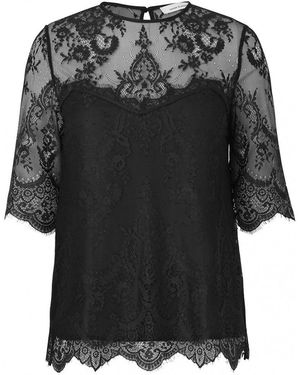 Samsøe & Samsøe Daphne Ss Top 8330 - Black