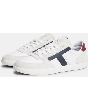 Tommy Hilfiger Th Tribeca Mix Trainers - White