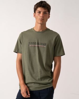 Tommy Hilfiger Brand Love Hilfiger Tee - Green