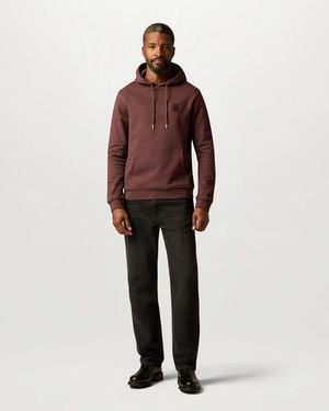 Belstaff Logo Hoodie - Red