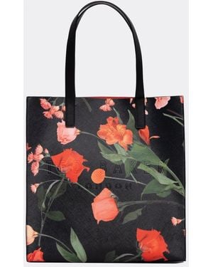Ted Baker Flircon Floral Print Large Icon - Red