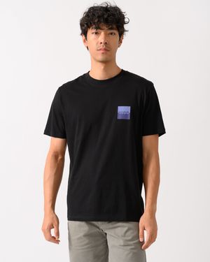 HUGO Dapusi Logo Print T-Shirt - Black