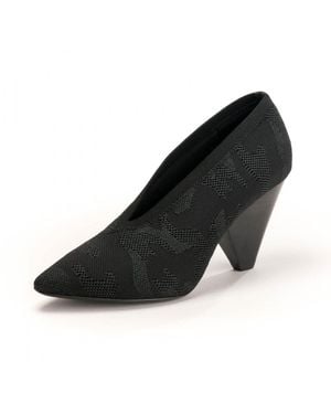Ash Dream Camo Knit Shoes - Black