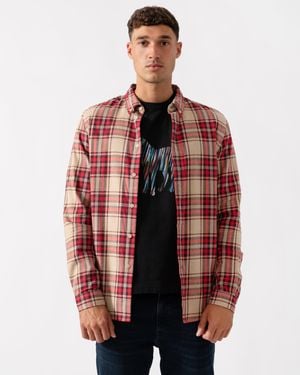 Paul Smith Ps Long Sleeve Tailored Fit Button Down Collar Shirt M2R-599R-T22491