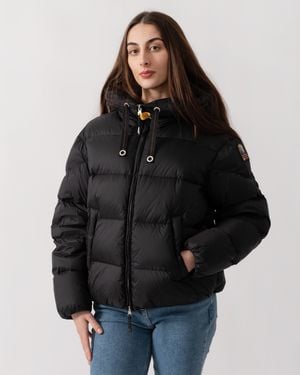 Parajumpers Tilly Hooded Down Jacket - Black