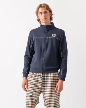 Aquascutum Scuba Piping Track Top - Blue
