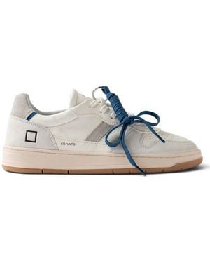 Date Sneaker Court 2.0 Vintage - Blau