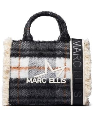 Marc Ellis Pochette Buby Plaid M - Nero