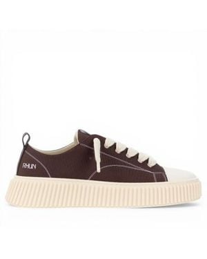 Rhun Sneakers 2020 Treble Canvas - Marrone