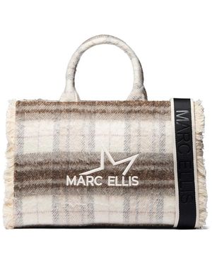 Marc Ellis Pochette Buby Plaid L - Metallizzato