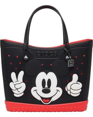 Crocs™ Mickey Mouse Classic Large Tote Bag - Black