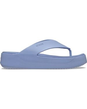 Crocs™ Getaway Platform Tongs Femmes Haze - Noir