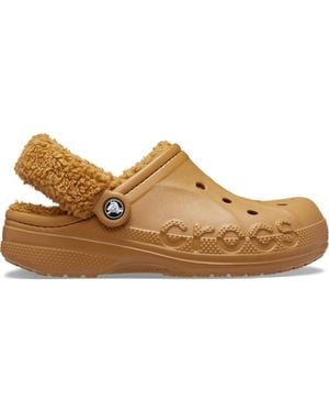 Crocs™ | unisex | baya lined fuzz-strap | clogs | | 43 - Schwarz