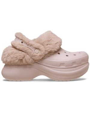 Crocs™ Bae Lined Sabots Femmes Quartz - Noir