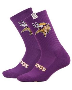 Crocs™ Nfl Minnesota Vikings Socks - Black