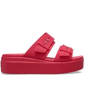 Crocs™ Brooklyn Buckle - Red
