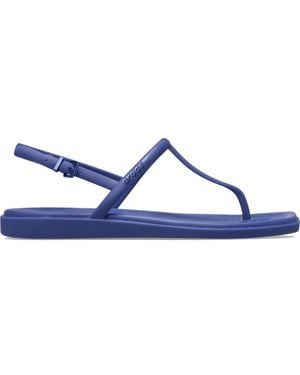 Crocs™ Miami Thong Flip; Sapphire - Black