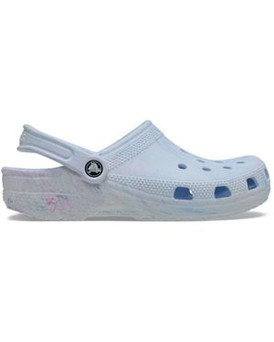 Crocs™ Classic Watercolor Marbled Clog - Black