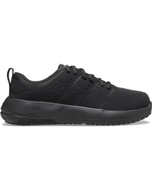 Crocs™ On The Clock Work Sneaker Wide - Black