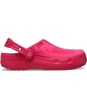 Crocs™ Classic Crafted Velvet Clog - Black