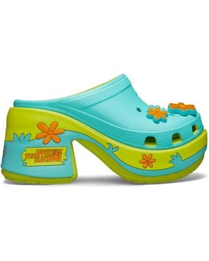 Crocs™ Scooby-Doo! Siren Clog; Lime Punch - Black