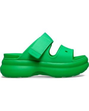 Crocs™ Soho Two Strap Sandal - Green
