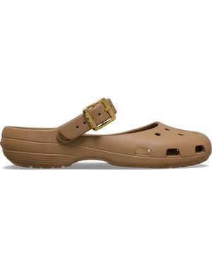 Crocs™ Classic Metallic Buckle Ballet - Black