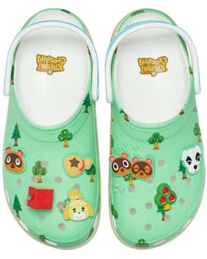 Crocs™ Animal Crossing Platform - Green