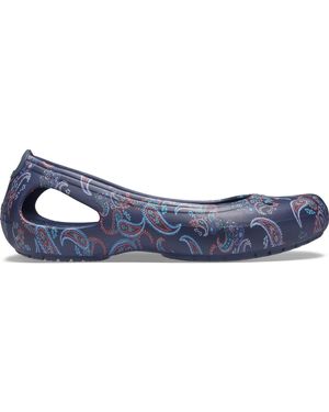 Crocs™ Kadee Florals Flat - Blue