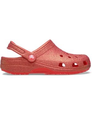 Crocs™ Classic Iridescent Glitter - Red