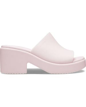 Crocs™ Brooklyn Frosted Slide Heel - Black