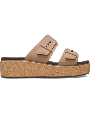Crocs™ Brooklyn Cork Buckle - Black