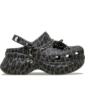 Crocs™ Bae Leopard - Black