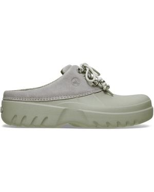 Crocs™ | damen | axle suede mule | clogs | braun | 41 - Schwarz