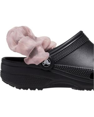 Crocs™ Organza Backstrap Cover Scrunchie 2 Pack - Black